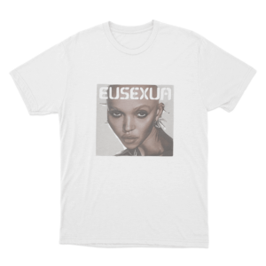 Eusexua Cover Unisex T Shirt White