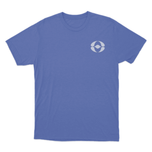 Eusexua Logo Unisex T Shirt Blue
