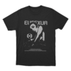 Eusexua Portrait Unisex T Shirt Black