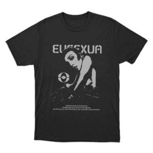 Eusexua Portrait Unisex T Shirt Black