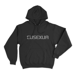 Eusexua Unisex Hoodie Black