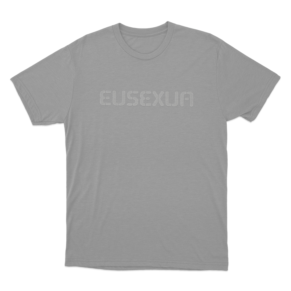 Eusexua Unisex T Shirt Grey Eusexua Unisex T Shirt Grey