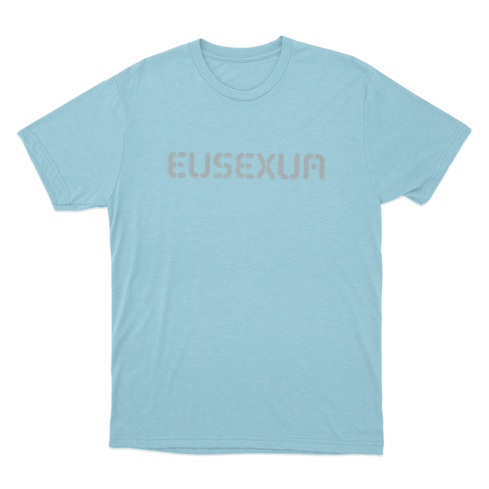 Eusexua Unisex T Shirt Sky Blue Eusexua Unisex T Shirt Sky Blue