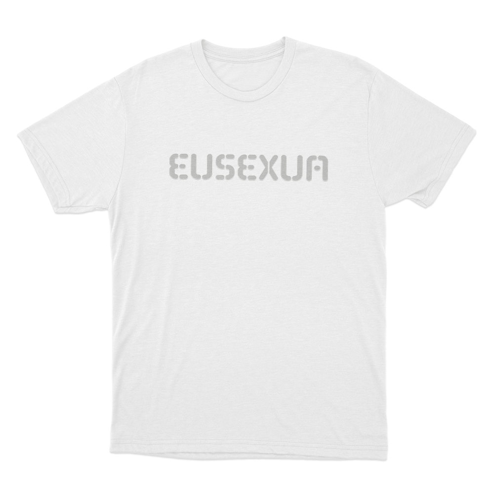 Eusexua Unisex T Shirt White Eusexua Unisex T Shirt White
