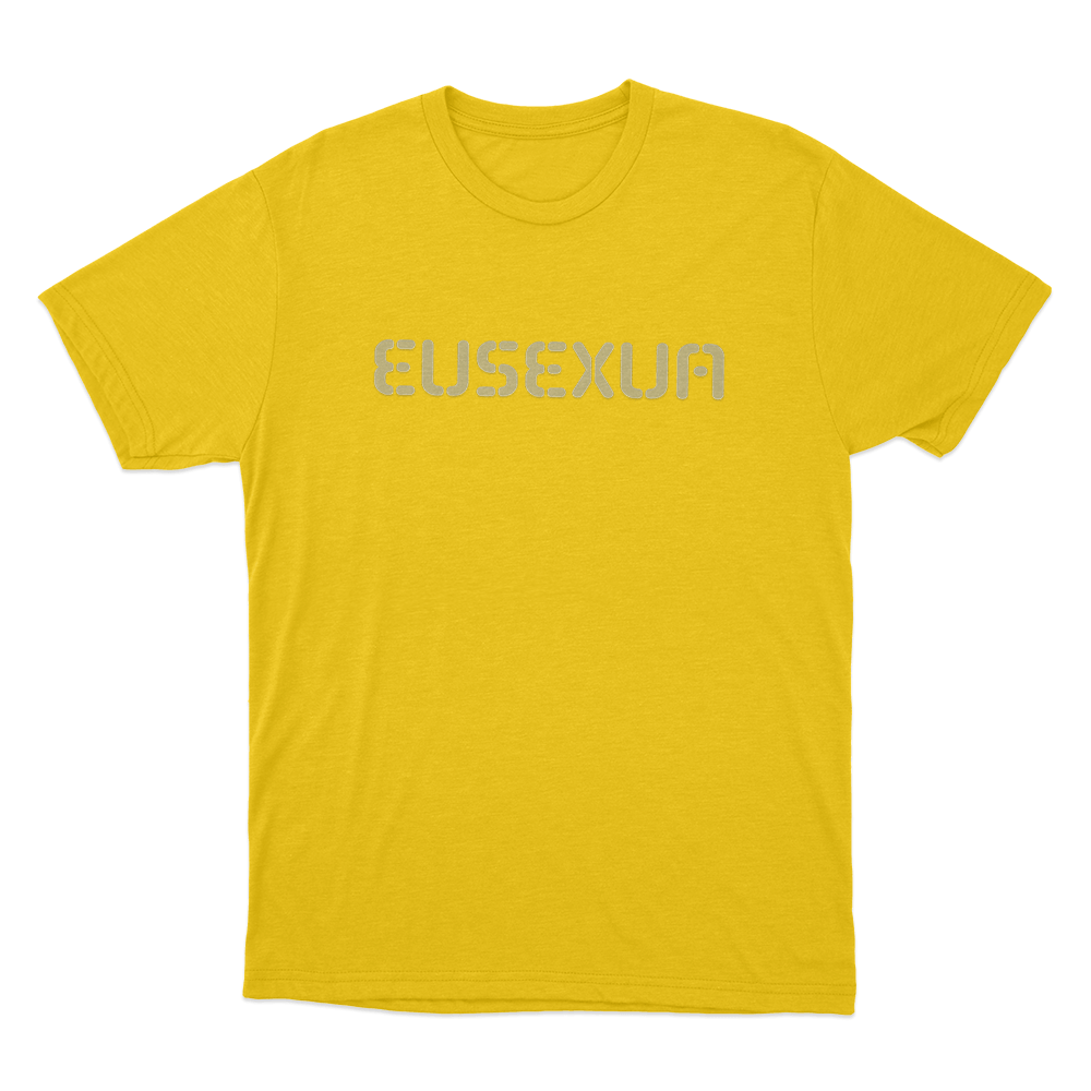 Eusexua Unisex T Shirt Yellow Eusexua Unisex T Shirt Yellow