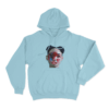 FKA Twigs Painted Face Unisex Hoodie Sky Blue