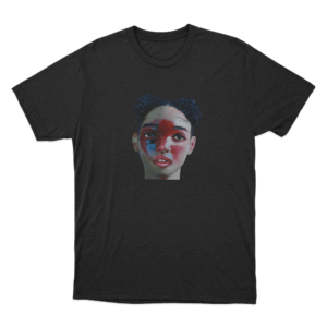 FKA Twigs Painted Face Unisex T Shirt Black